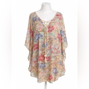 Hayden Multicolor Floral Cover Up